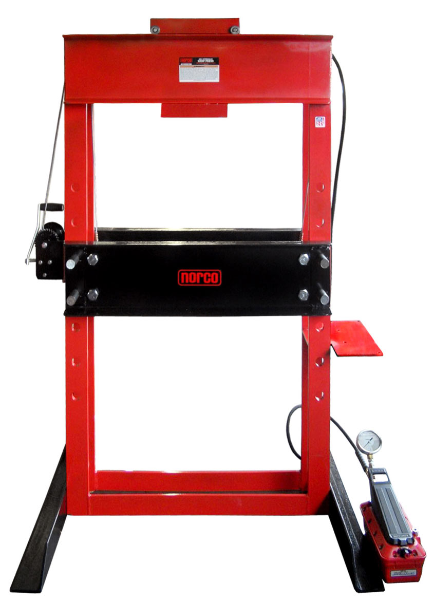 Norco 50 Ton Air/Hydraulic Shop Press