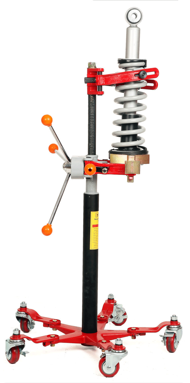 Floor spring outlet compressor