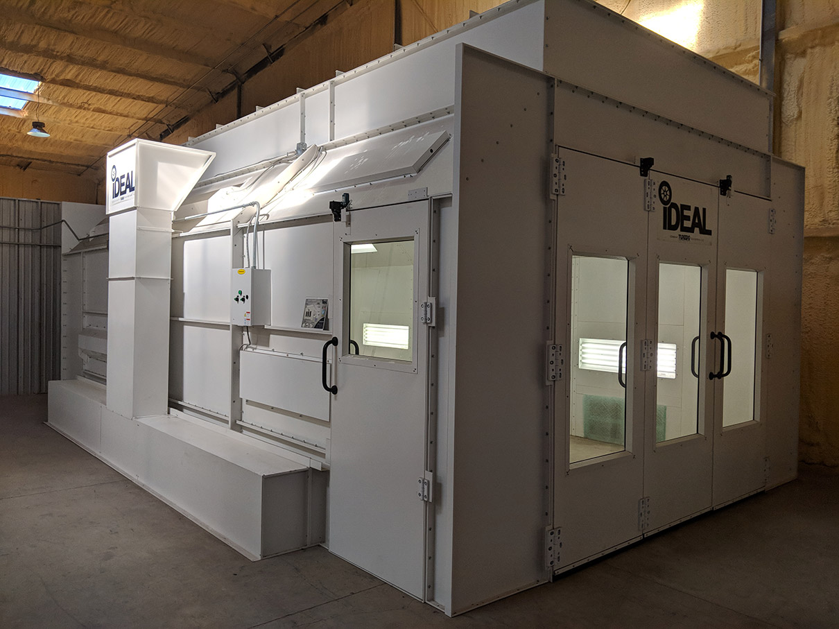 IDEAL Side Down Draft Paint Booth