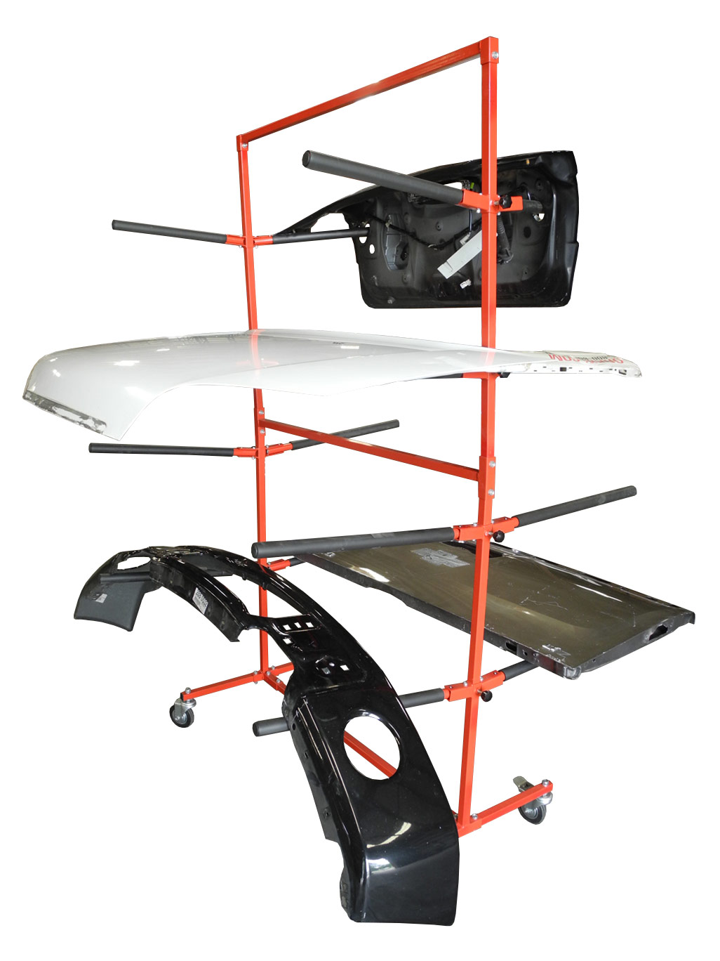 Redline Double Sided Mobile Bumper Storage Rack FREE SHIPPING