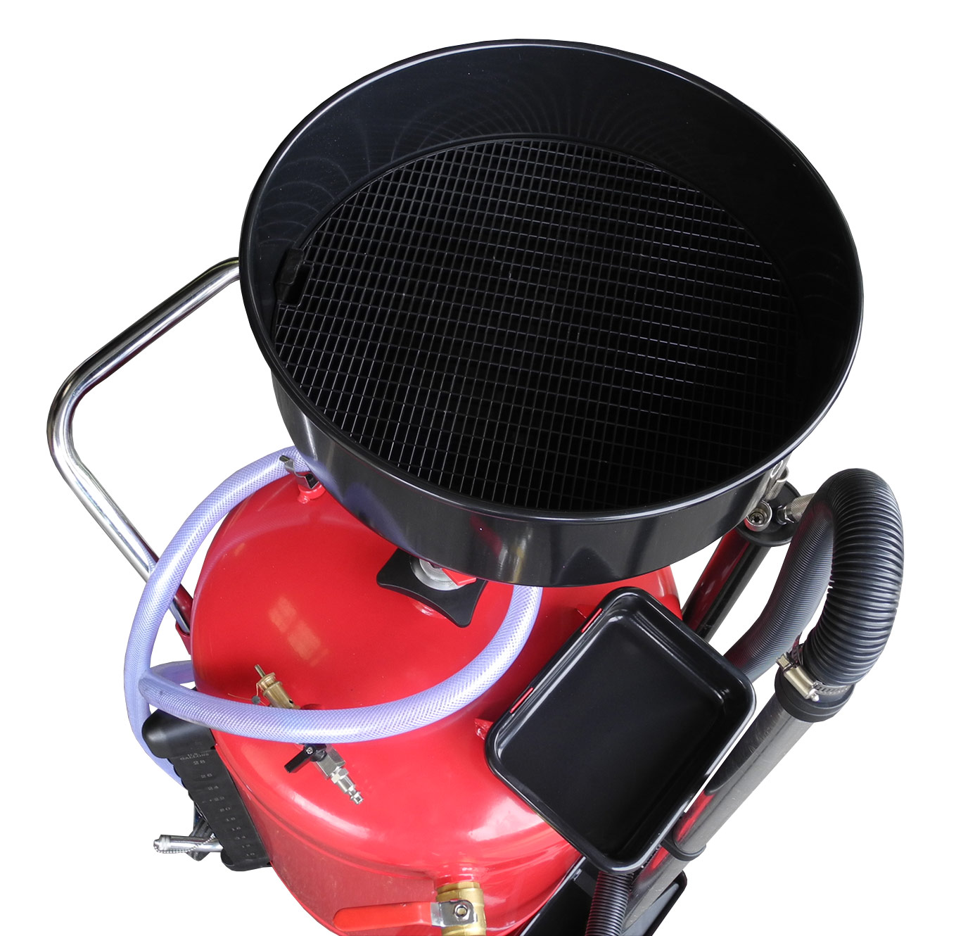 Redline 30 Gallon Self Evacuating Vacuum Oil Extractor Drain FREE