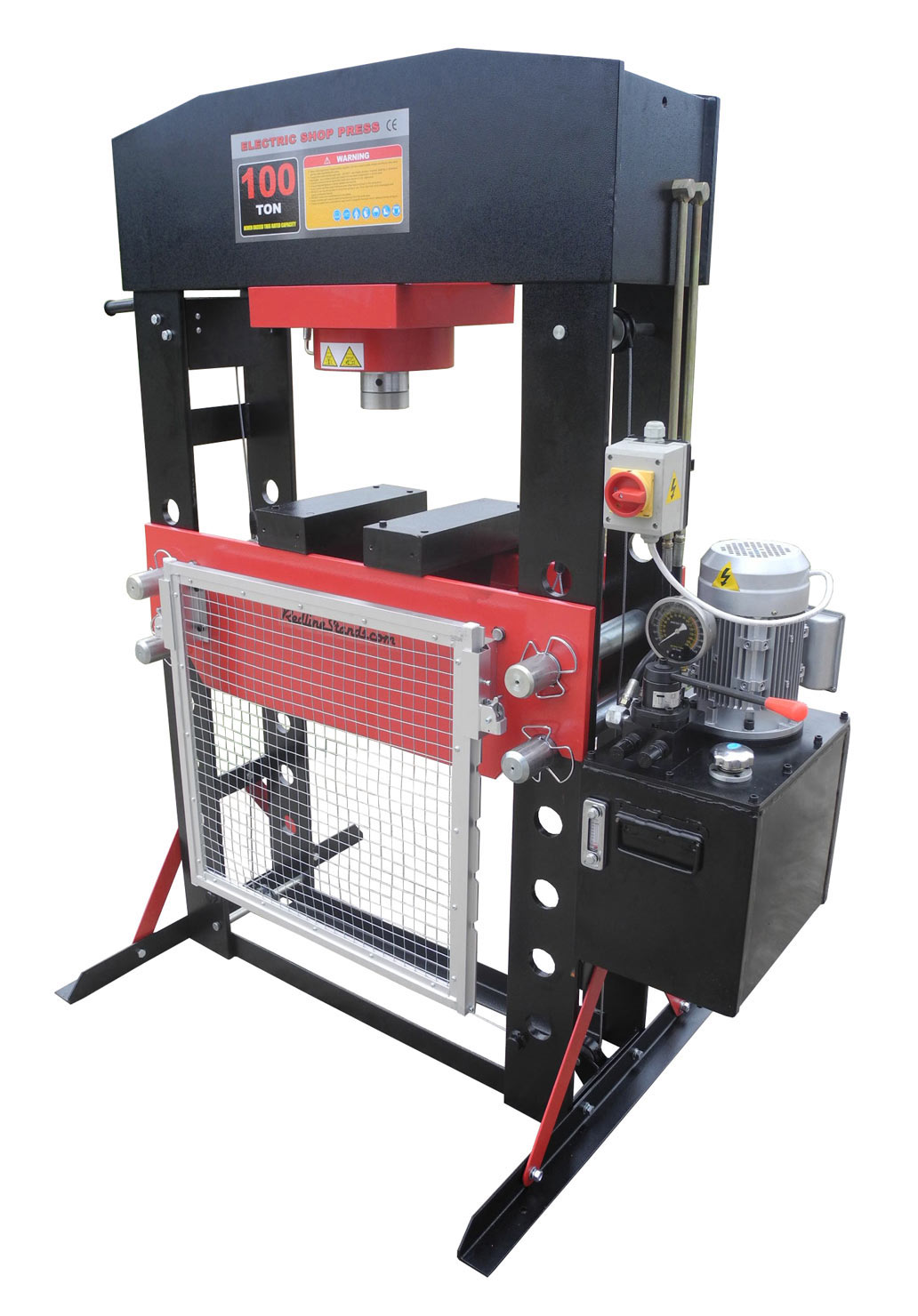 Redline 100 Ton Electric Hydraulic Shop Press
