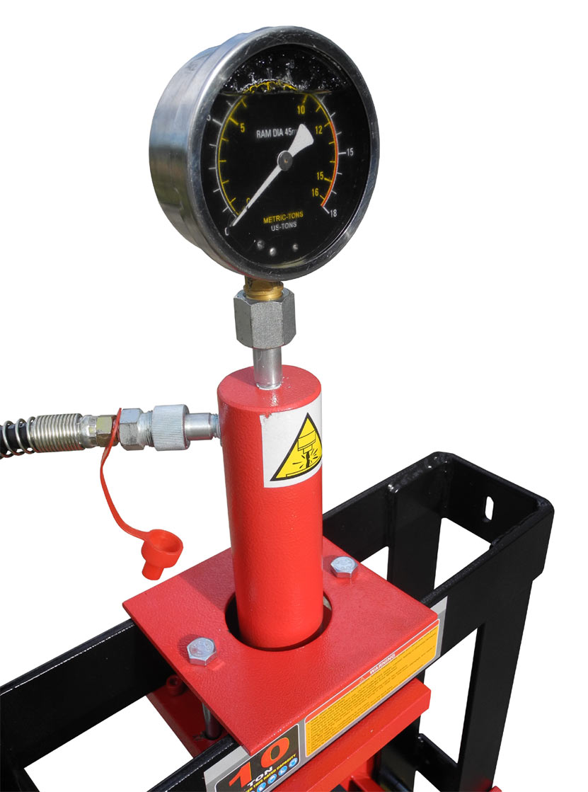 Redline 10 Ton Benchtop Hydraulic Shop Press FREE SHIPPING