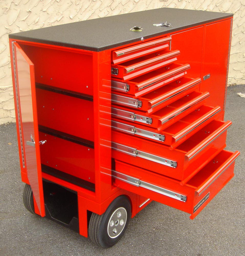RSR Small Rolling Toolbox Pit Box Wagon Cart