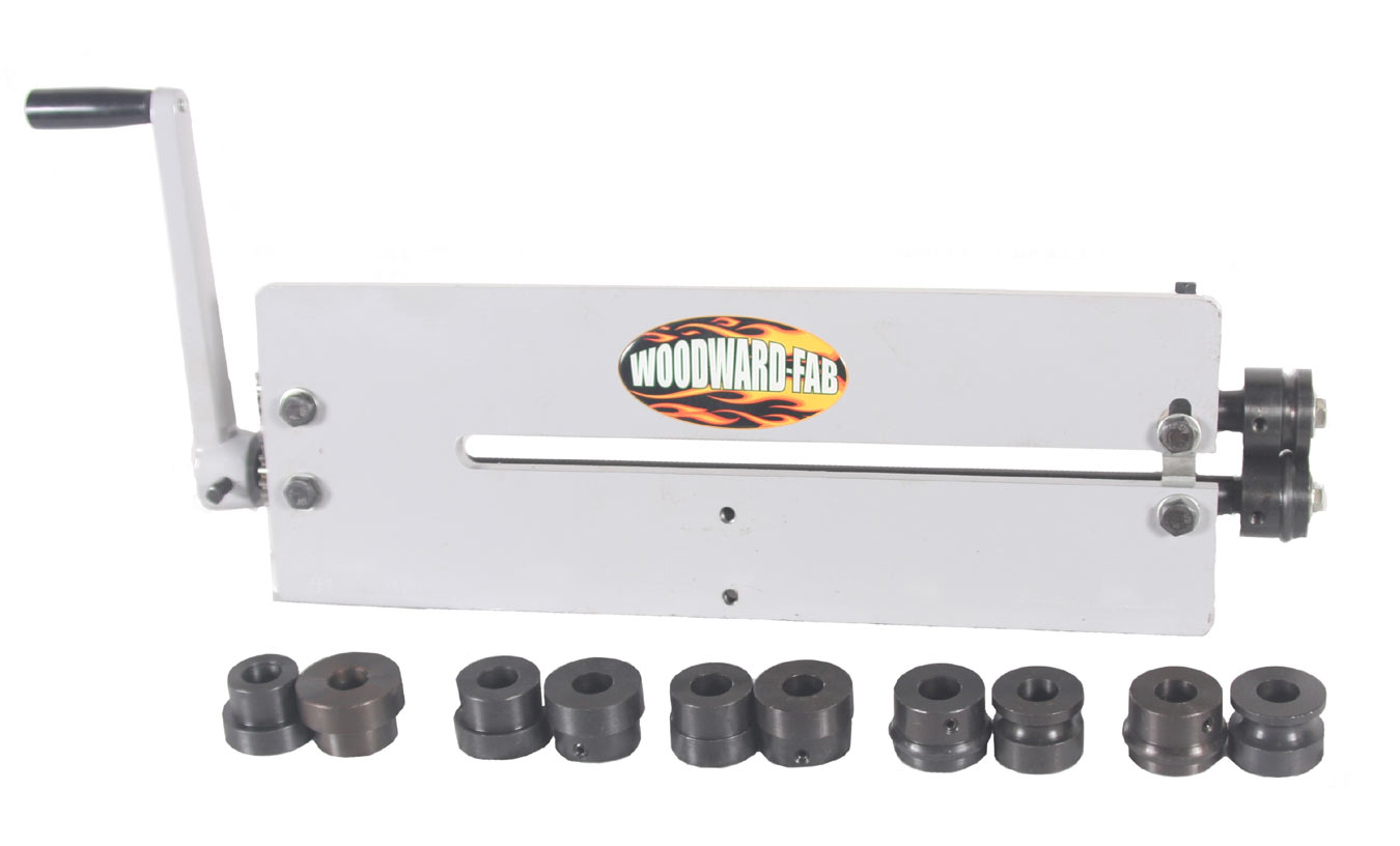 Woodward Fab Bead Roller Work Table Red Line