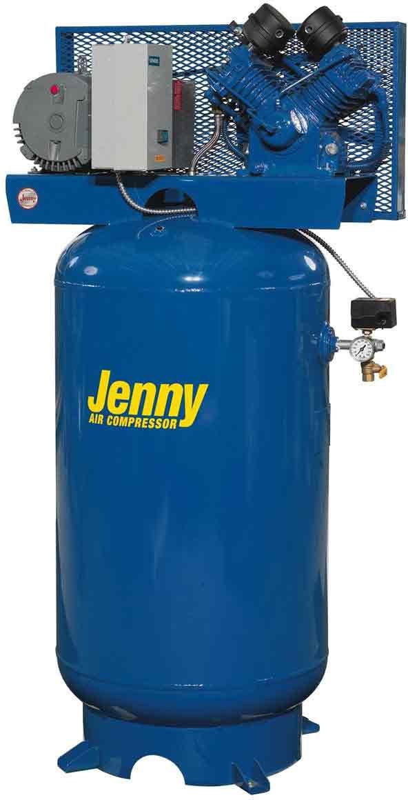 Jenny 80 Gallon Tank 175 Psi Electric Compressor