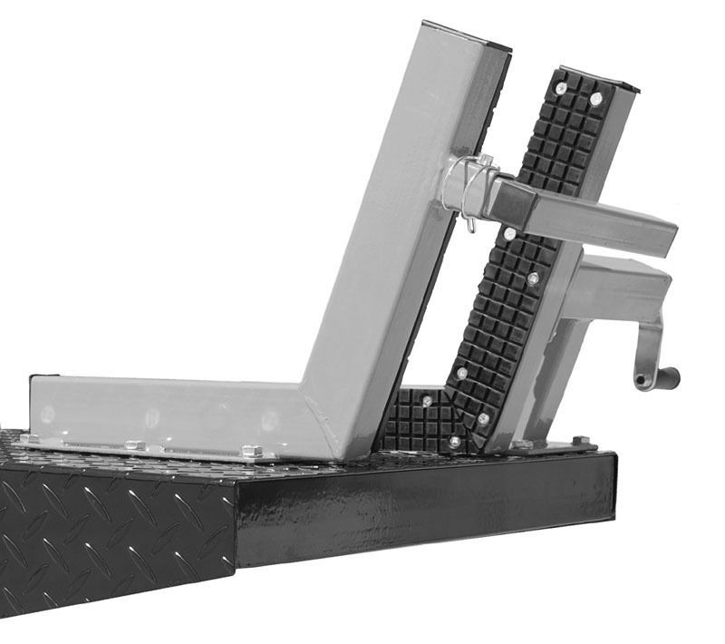 Titan Motorcycle Lift Table Wheel Vise FREE SHIPPING