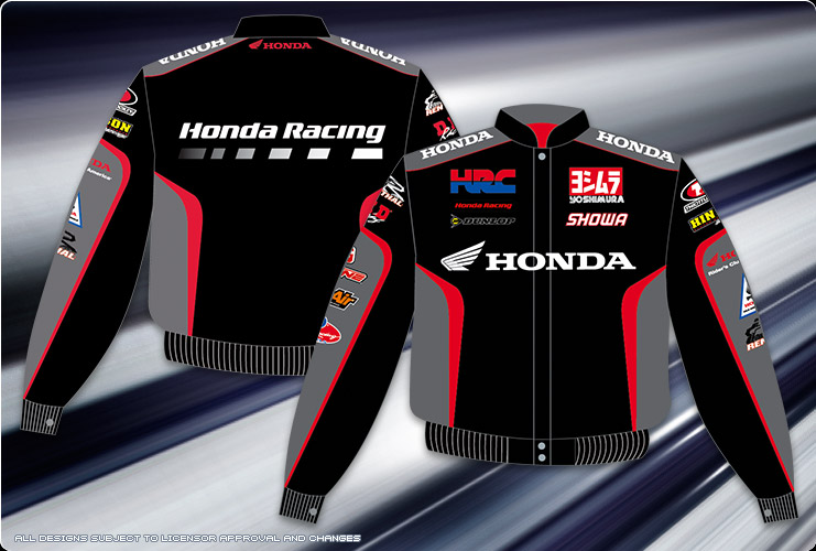[DISCONTINUED] Factory Honda Racing Twill Jacket - Black