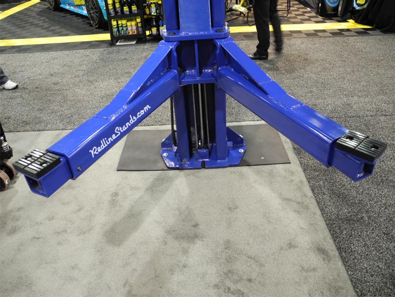 iDeal 12K Direct Drive Symmetric 2 Post Clearfloor Lift