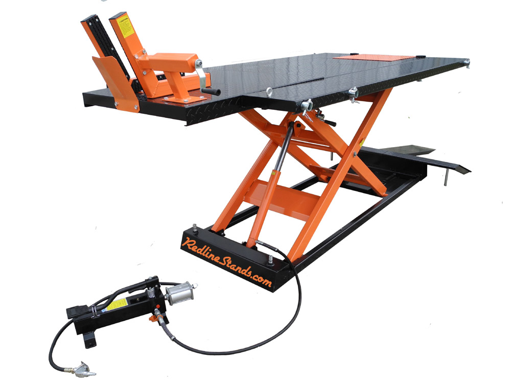 Diy Motorcycle Lift Table Redline 1500HD Motorcycle ATV Lift Table