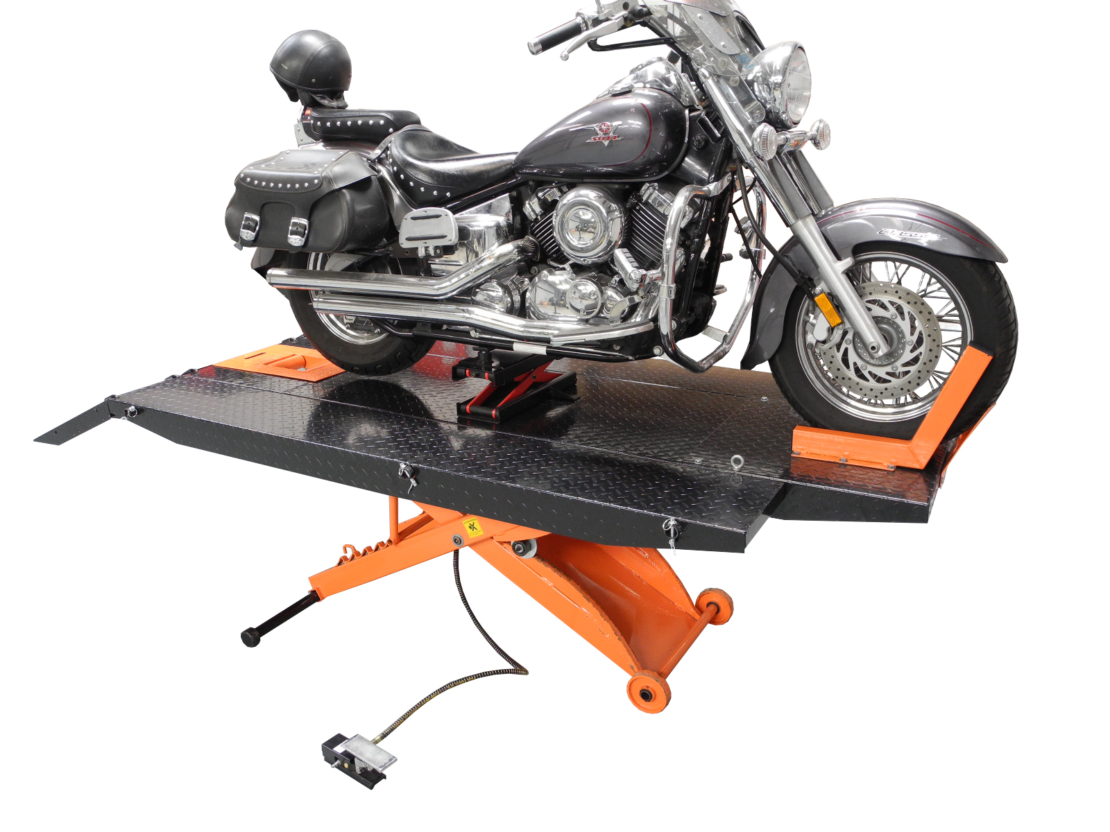 NEW Redline HD1KXLT 1000 lb Motorcycle Lift Lifting Vise Table Side