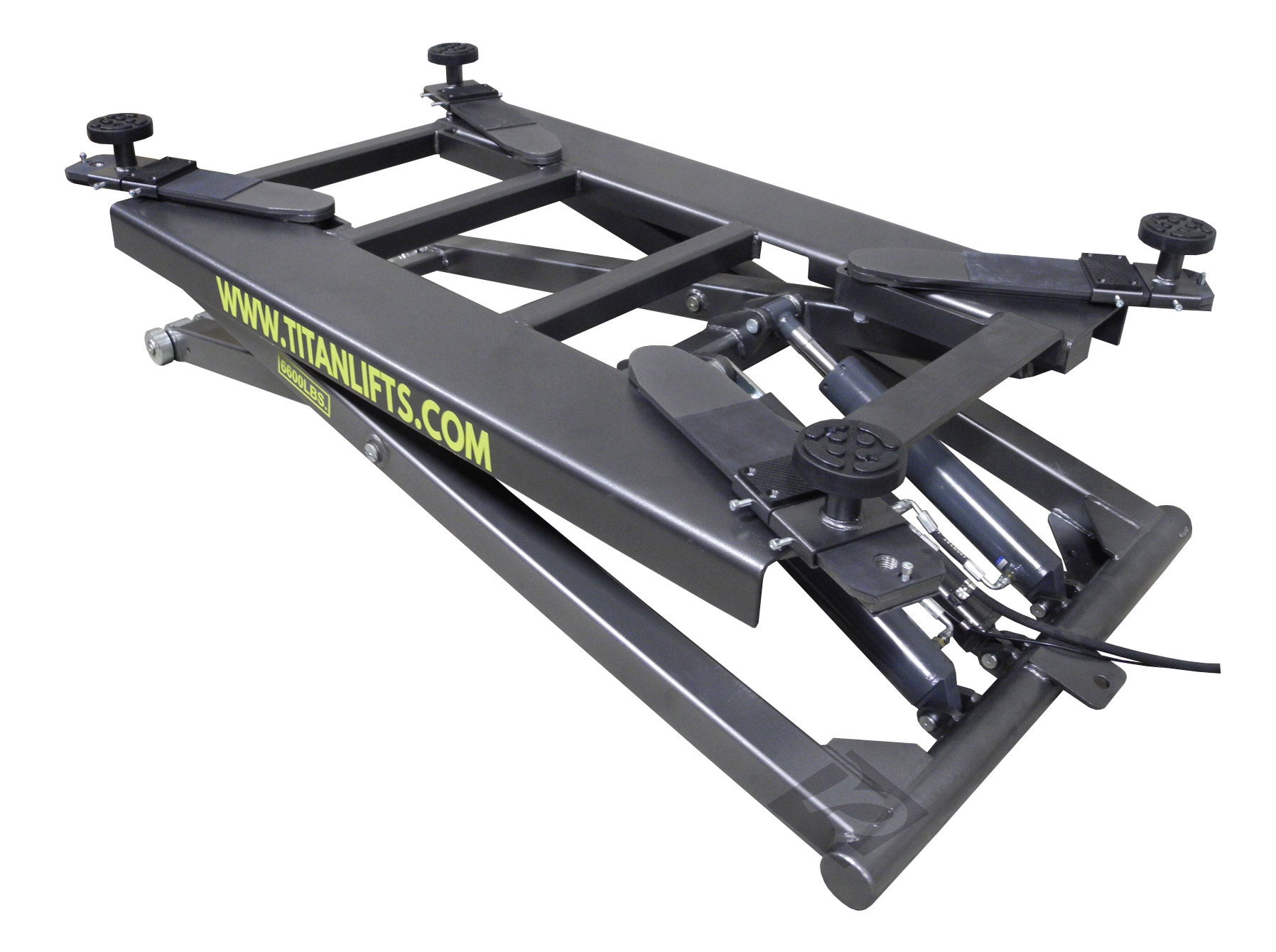 Titan 6600 Lb 6K 110V Car Auto Automotive Jack Hoist Mid Rise Scissor