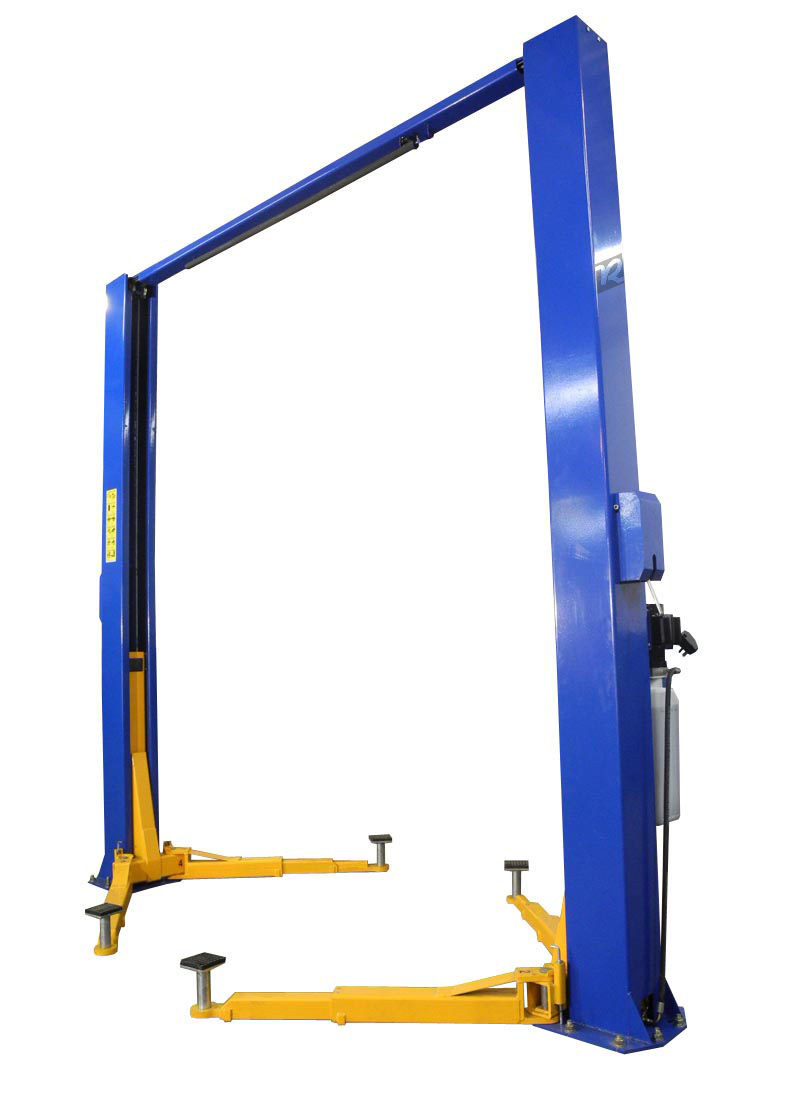Triumph 11K 2 Post Clearfloor Lift with Single Side Release