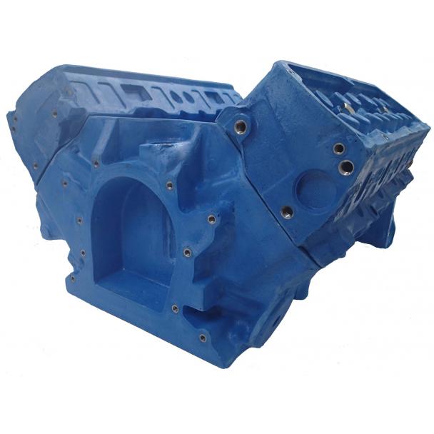 FAKE P-Ayr SBF 351 Windsor Short Motor Block w Removable Heads