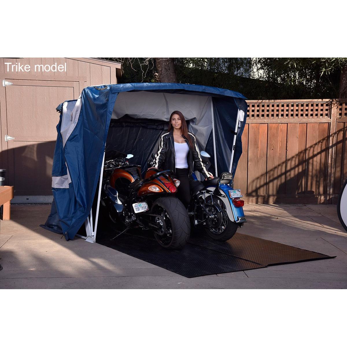 speedway motorcycle shelter