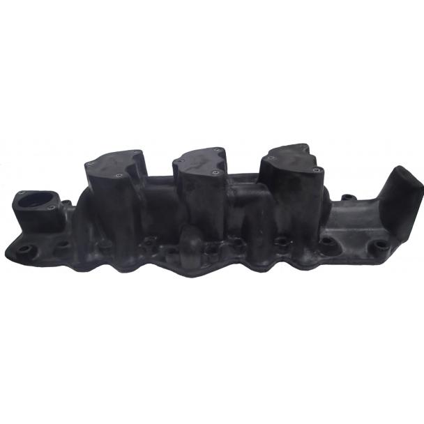 FAKE P-Ayr Flathead Ford Intake Manifold 3-2 Set up