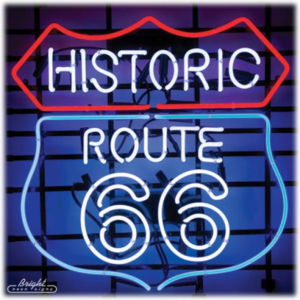 [DISCONTINUED] Route 66 Neon Sign