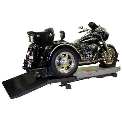 Motorcycle lift for trikes and sale bikes