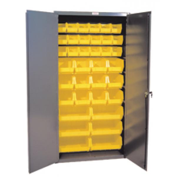 [DISCONTINUED] Durham 36" Wide Cabinet 36 Bins Flush Door Style