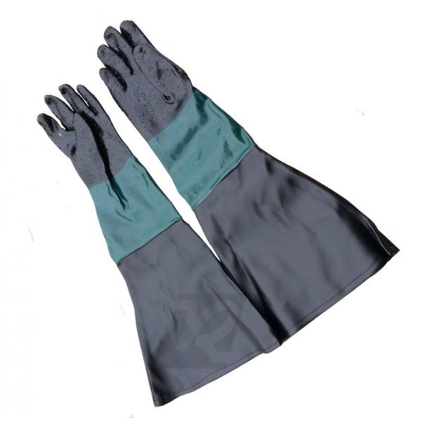 Sandblasting Gloves Labour Protection Gloves For Sand Blast Cabinet Durable 