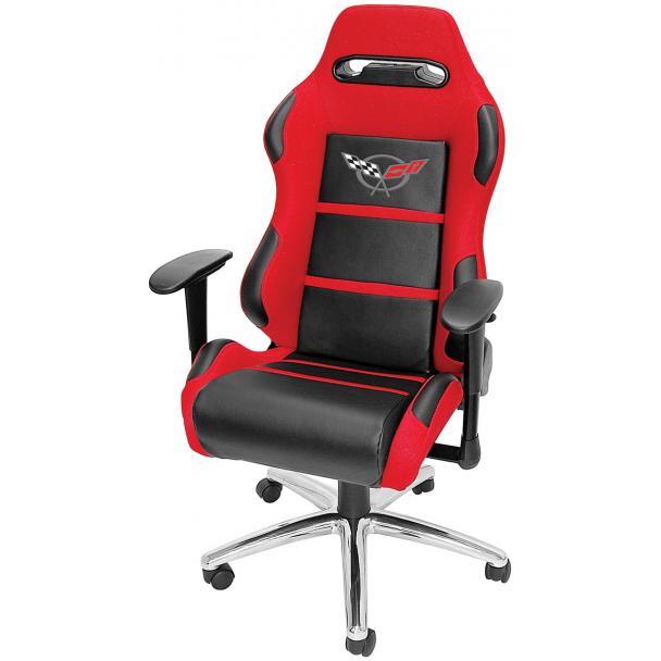 [DISCONTINUED] Corvette Logo Office Chair