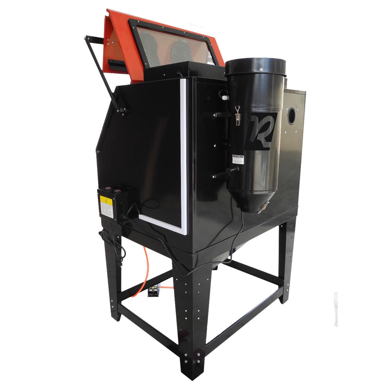 Redline Re70 Clamshell Abrasive Sand Blast Cabinet Media Free