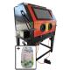 Redline RE70 Clamshell Abrasive Sand Blast Cabinet + Media