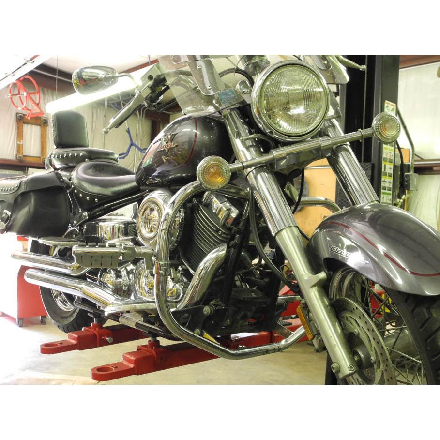 Rotary motorcycle lift deals