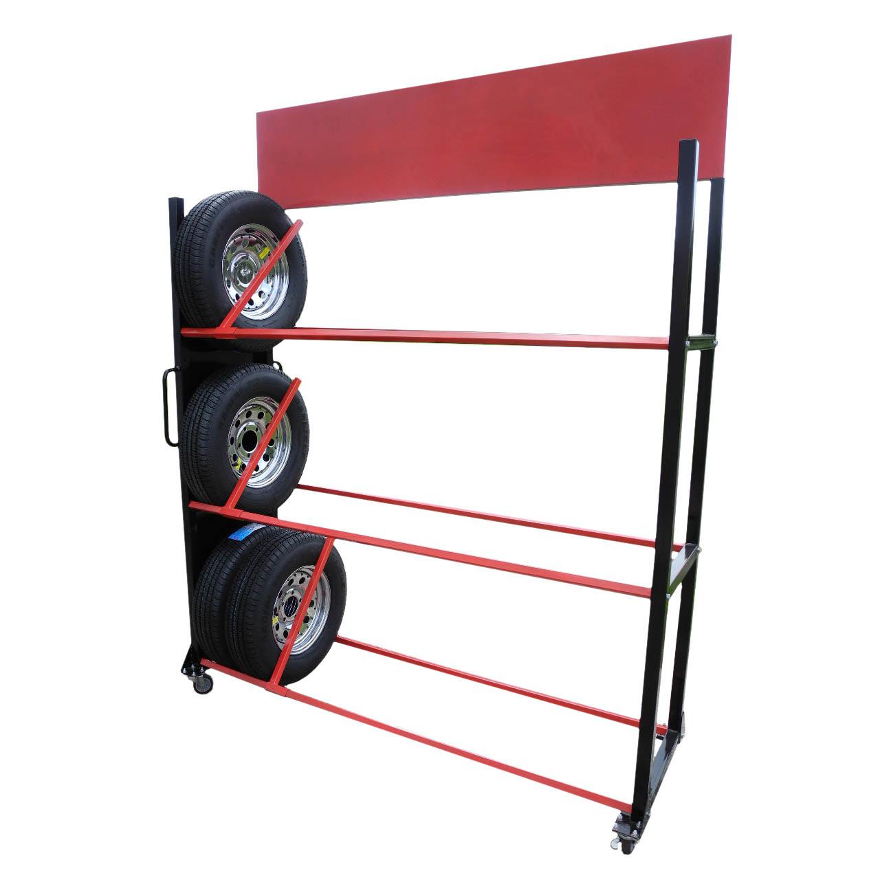 Tire Display Rack Wheel Display Rack Redline Stands