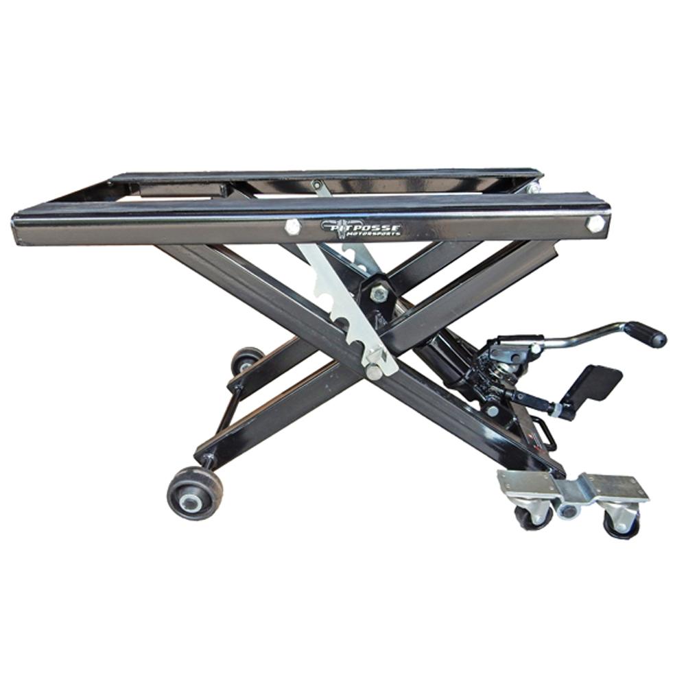 DISCONTINUED Pit Posse 1100lb Hydraulic Cycle ATV Lift Jack
