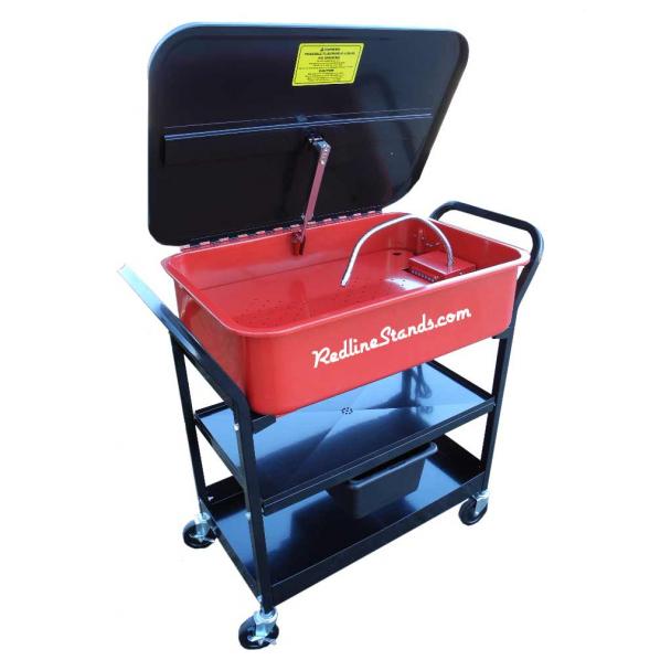 Redline RE20PWR Rolling 20 Gallon Parts Washer CLEARANCE