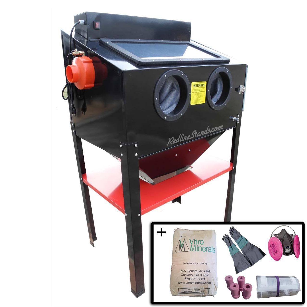 Redline RE36DL Double Light Abrasive Sand Blasting