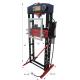 Redline 30 Ton Air Hydraulic Shop Press with Winch