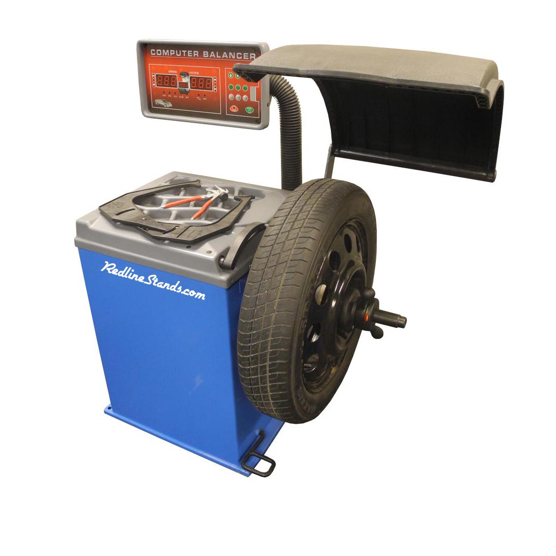 Triumph NTB550 Electronic Wheel Balancer Red Line