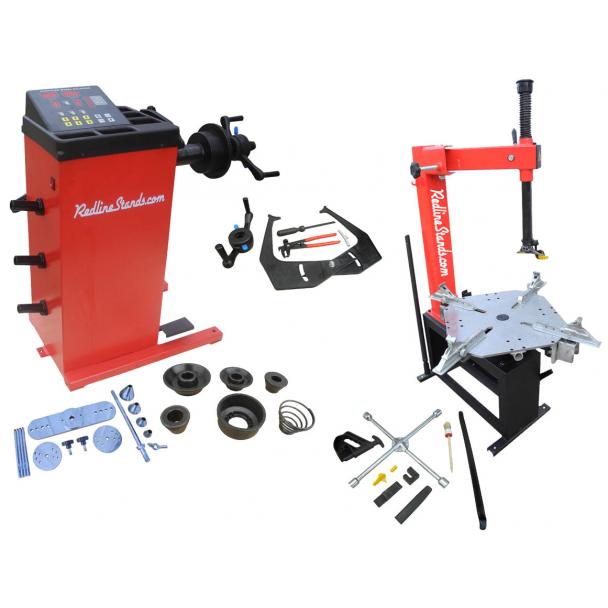 [DISCONTINUED] Redline Manual Tire Changer Wheel Balancer Combo