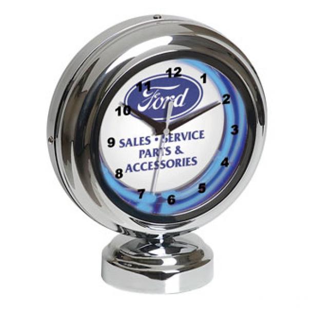 [DISCONTINUED] Ace Ford Tabletop Neon Clock