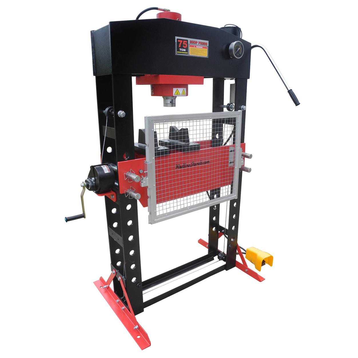 Redline 75 Ton Hydraulic Press for Sale Online Redline Stands