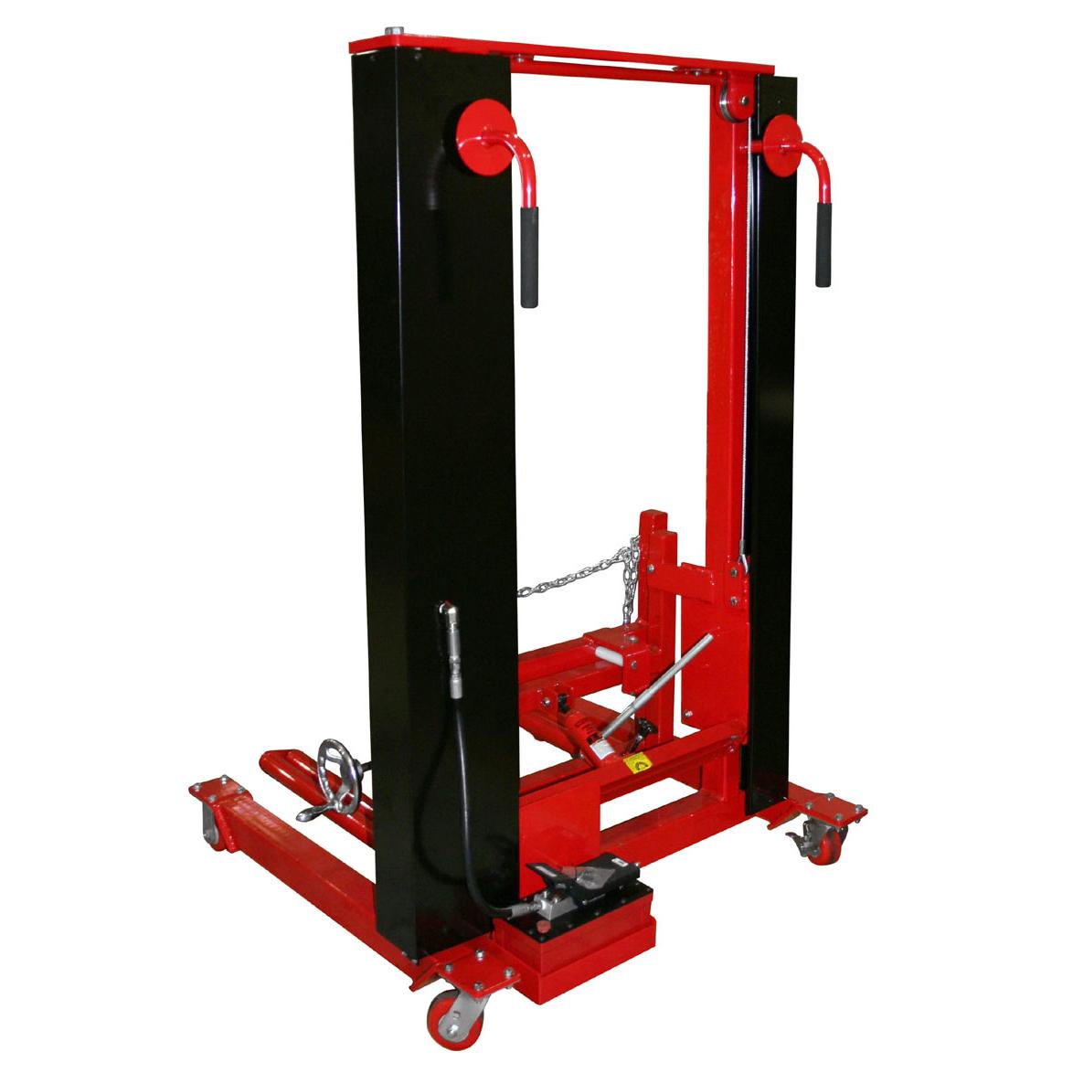 Norco 1/2 Ton High Lift Wheel Dolly Redline Stands