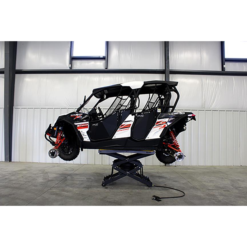 Handy B.U.L. 2500 lb. UTV Big Utility Lift Table Redline Stands