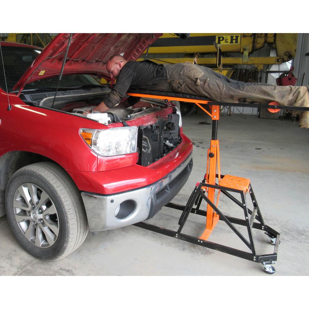 Elevator OverTheTop Topside Truck Creeper Redline Stands