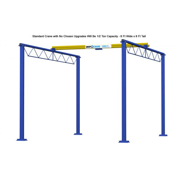 [DISCONTINUED] Gorbel 1/2 Ton 10' Shop Crane