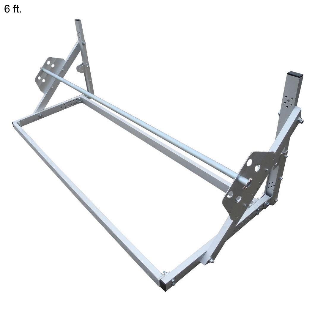 Folding Universal Wall Mount Trailer Tire Rack Redline Stands