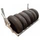 Redline Folding Universal Wall Mount Trailer Tire Rack