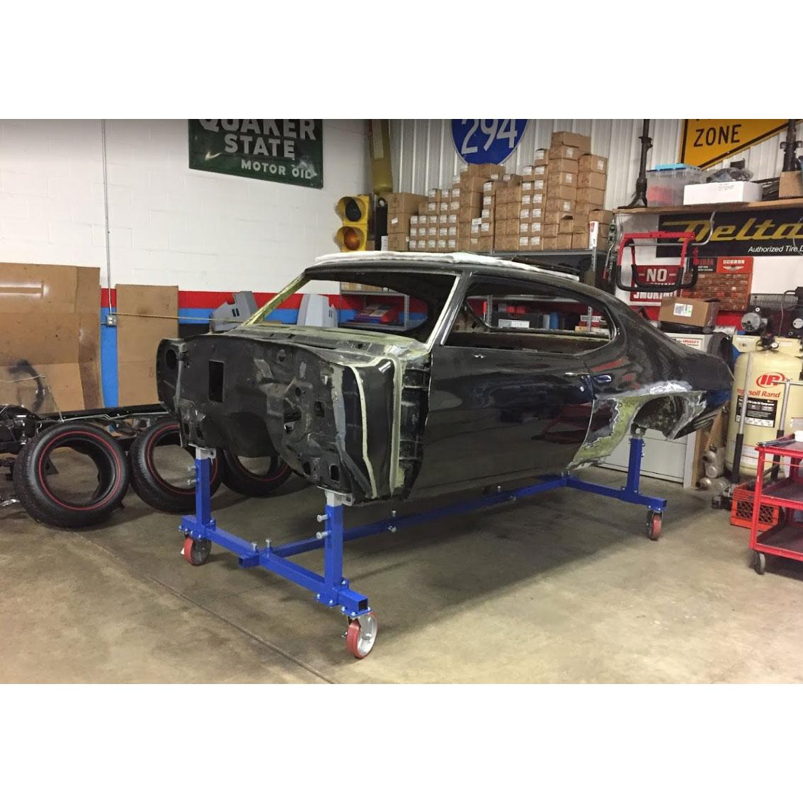 Kernel BCA3000 Adjustable Auto Body Cart Dolly