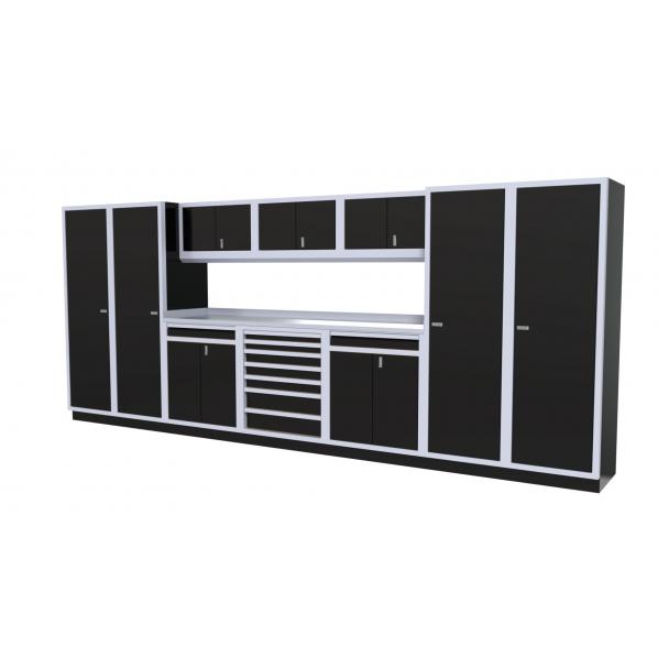 [DISCONTINUED] Moduline 16' Pro-II Base Wall Cabinet Combo 26