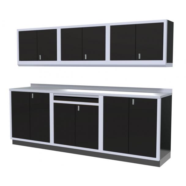 [DISCONTINUED] Moduline 9' Pro-II Base Wall Cabinet Combo 9
