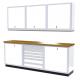 [DISCONTINUED] Moduline 9' Pro-II Base Wall Cabinet Combo 10
