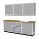 [DISCONTINUED] Moduline 9' Pro-II Base Wall Cabinet Combo 10
