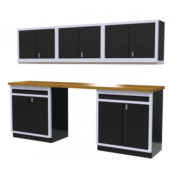 [DISCONTINUED] Moduline 9' Pro-II Base Wall Cabinet Combo 11