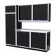 [DISCONTINUED] Moduline 9' Pro-II Base Wall Cabinet Combo 12